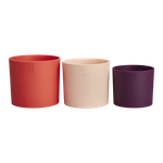 lex pott set 14cm korallenrot